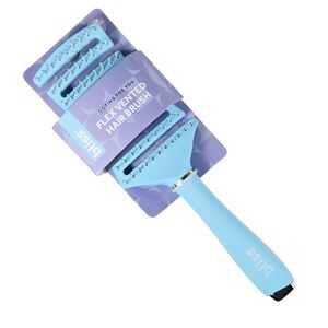 Bliss Flex Vented Hairbrush for Blowouts Teal "Rooting For You" New In Box